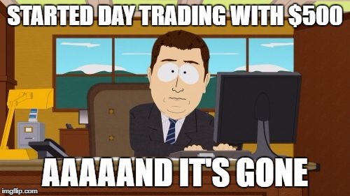 assuming an expert trader meme