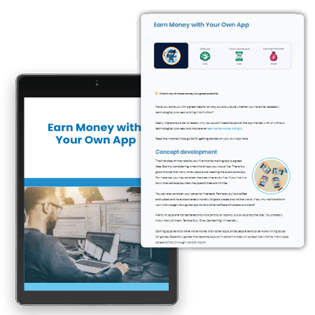 Make money on App page